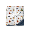 Touchdown Teddies Plush Blanket **PreOrder**