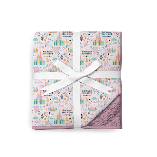 Where Magic Blooms Plush Blanket **PreOrder**