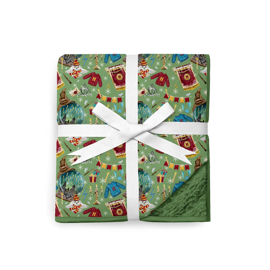 Wizarding Wonderland Cozy Plush Blanket **PreOrder**