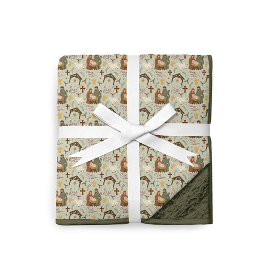 Oh Holy Night Cozy Plush Blanket **PreOrder**