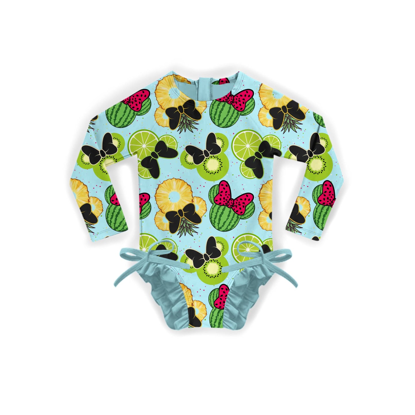 Magical Tropic Treats Rashguard One-Peice Swimwear *RTS*