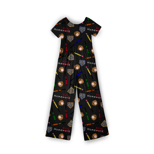 Homework & Homeruns Jumpsuit **PreOrder**