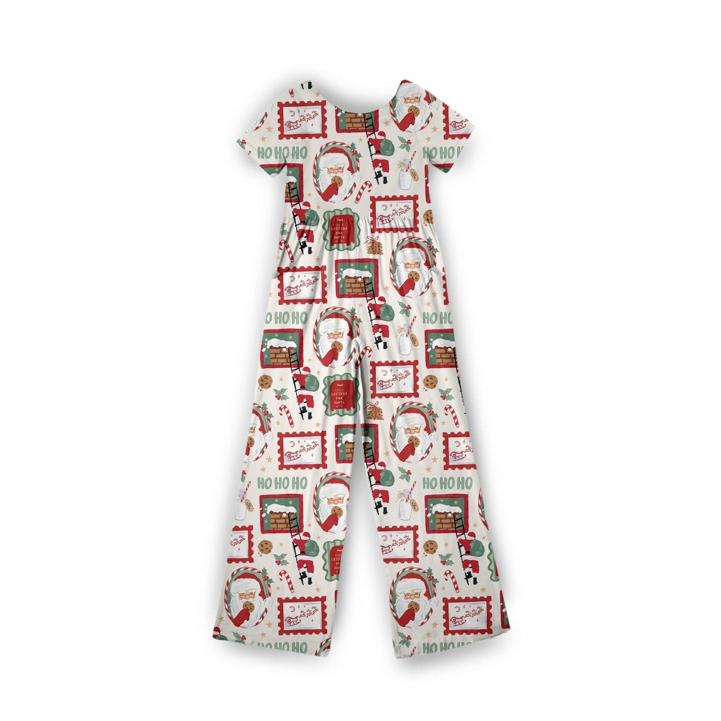 Holiday Postmarks Jumpsuit **PreOrder**