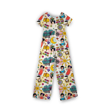 Tick Tock & Tidy Up Jumpsuit *RTS*