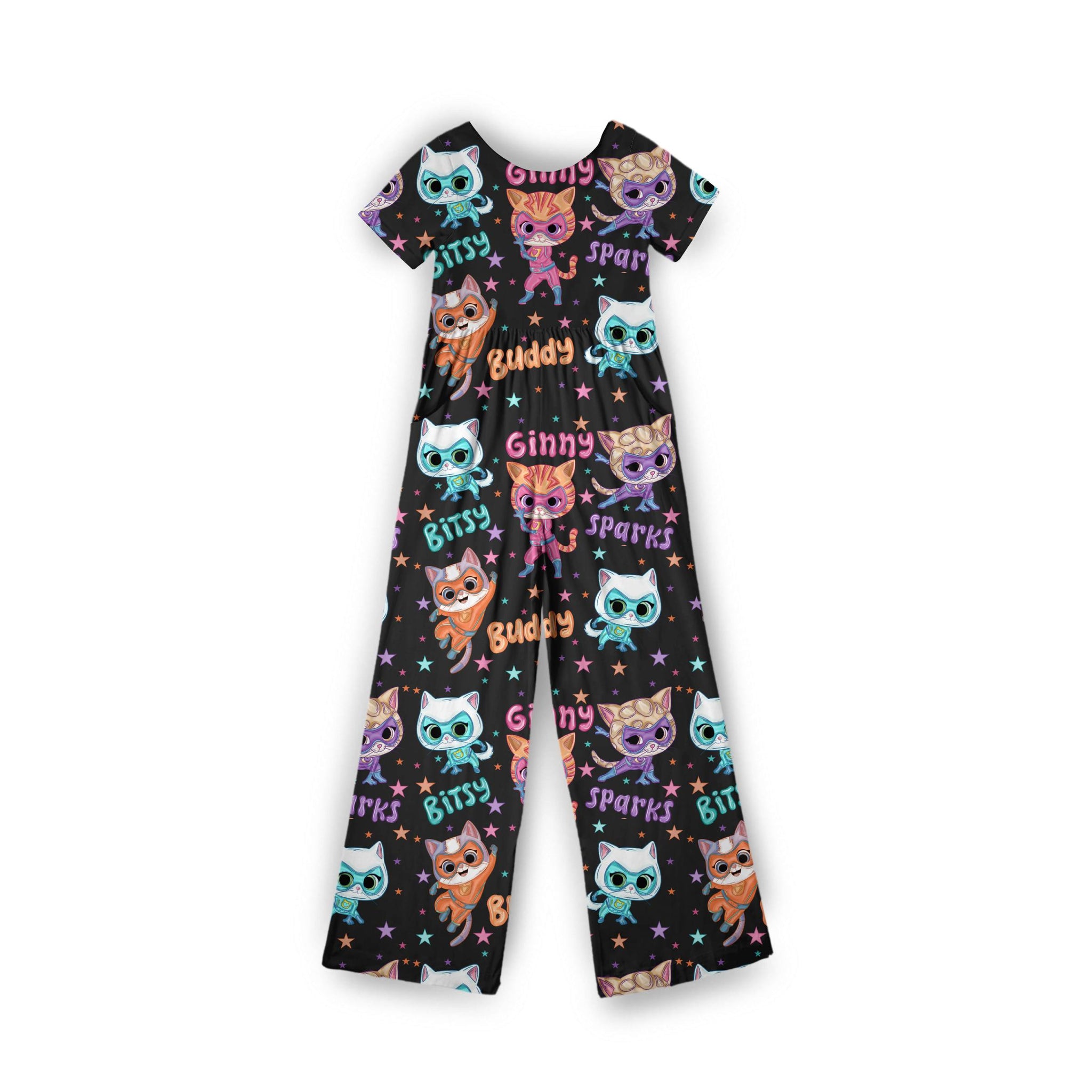 Purrfect Heros Jumpsuit *RTS*