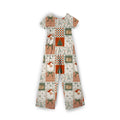 Merry Little Patchwork Jumpsuit **PreOrder**