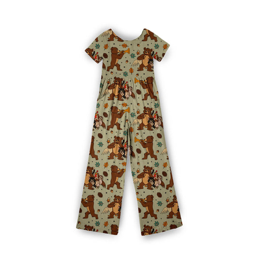 In The Heart Of The Woods Medically Adaptable Jumpsuit *RTS*