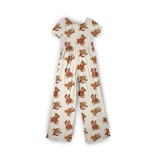 Teddy Tidings Jumpsuit **PreOrder**