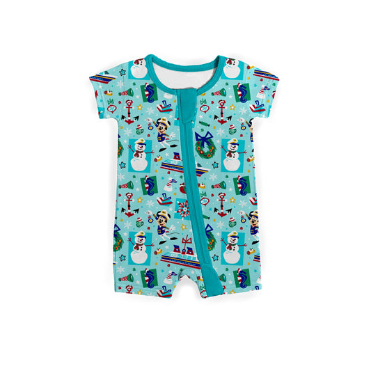 A Holiday At Sea Zipper Shortie **PreOrder**