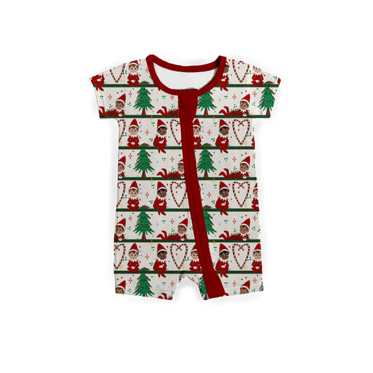 Elf on a Shelf Zipper Shortie **PreOrder**
