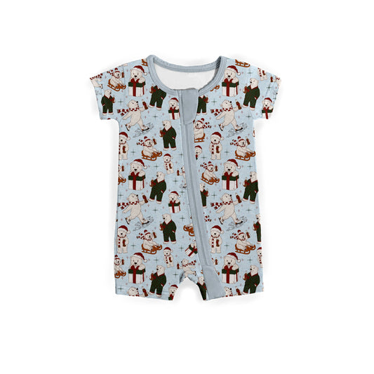 A Beary Merry Christmas Zipper Shortie **PreOrder**