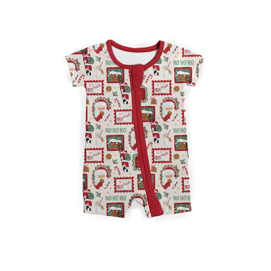 Holiday Postmarks Zipper Shortie **PreOrder**