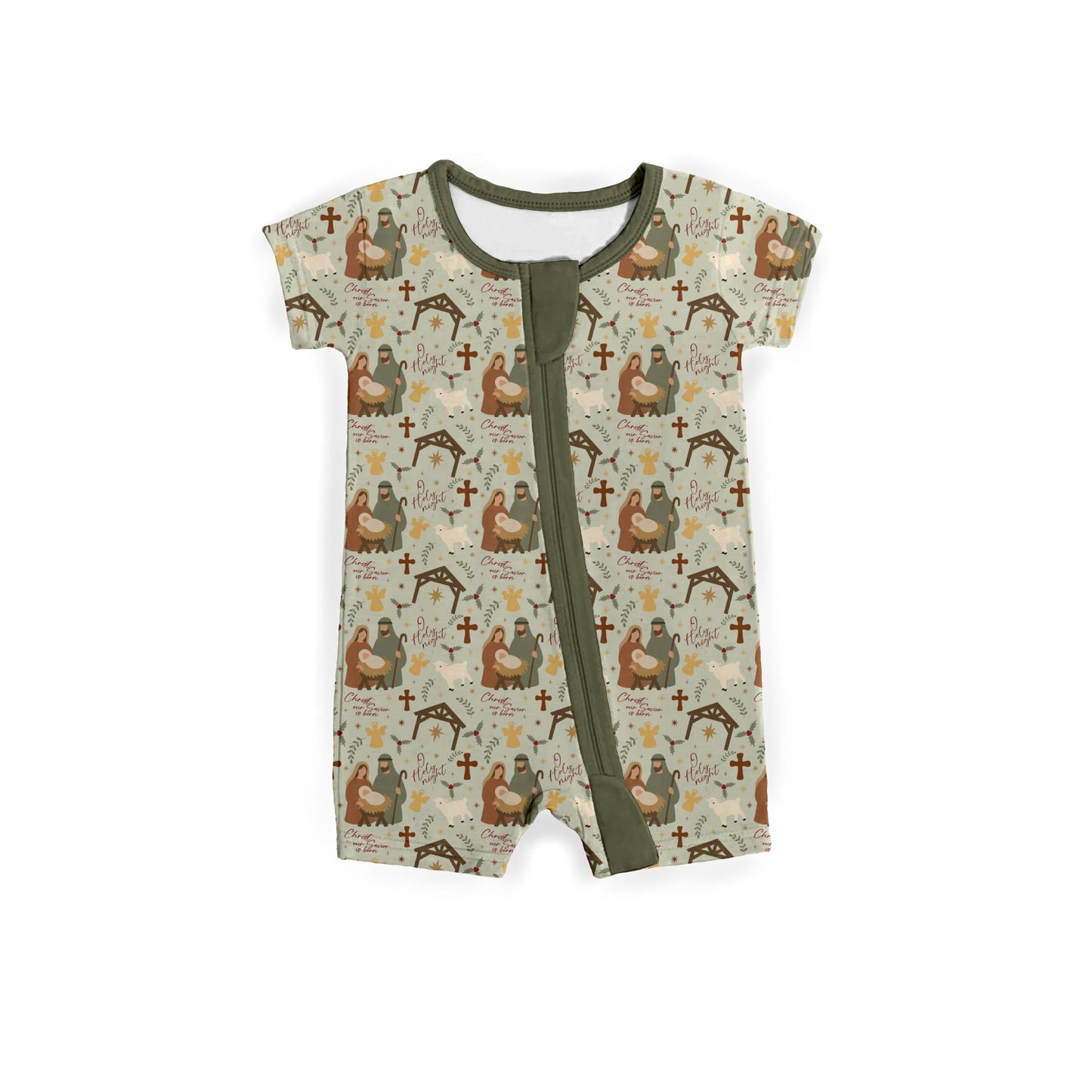 Oh Holy Night Zipper Shortie **PreOrder**