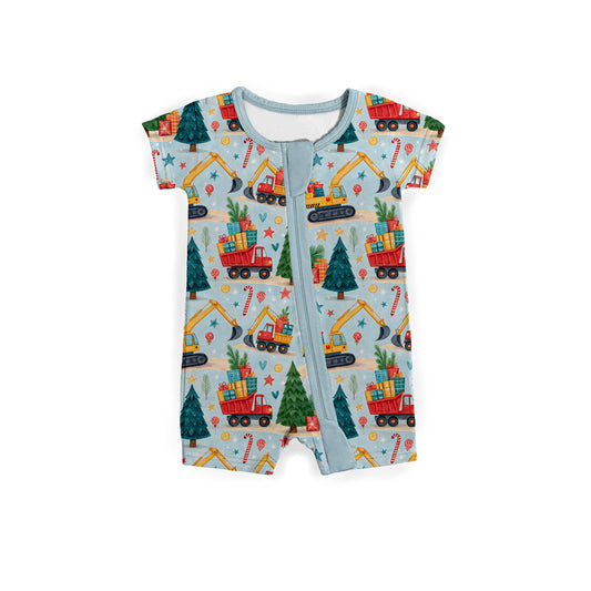 Merry Construction Zipper Shortie **PreOrder**