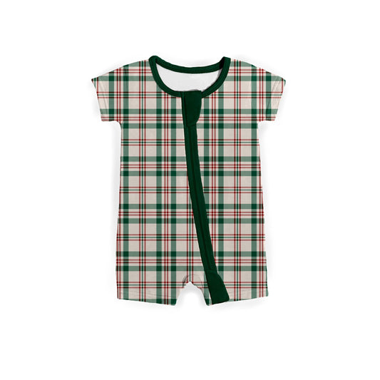 Wrapped in Plaid Zipper Shortie **PreOrder**