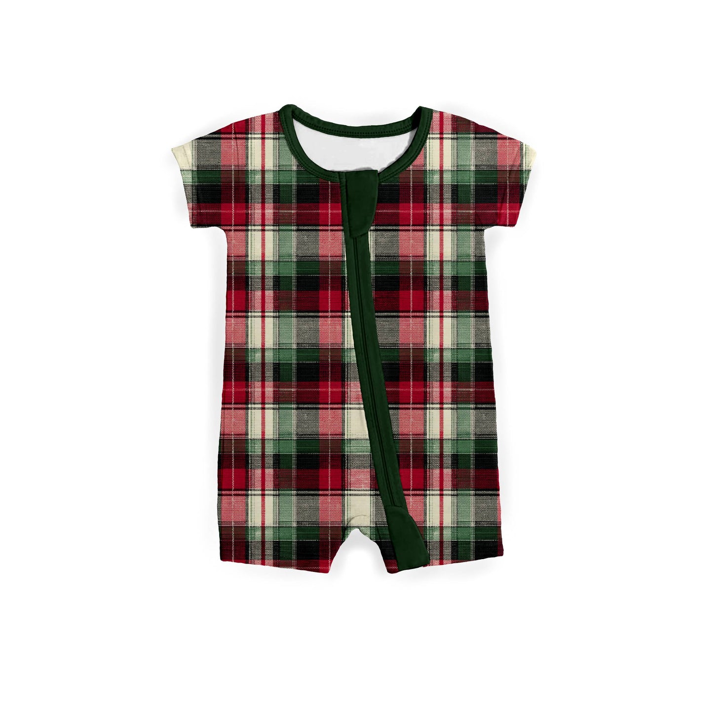 Yuletide Tartan Zipper Shortie **PreOrder**
