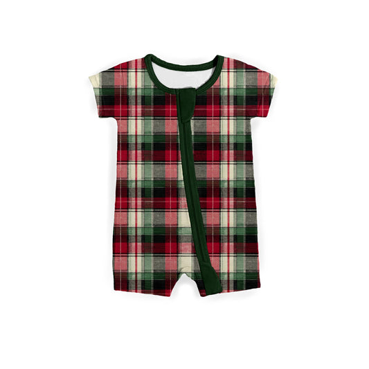 Yuletide Tartan Zipper Shortie **PreOrder**