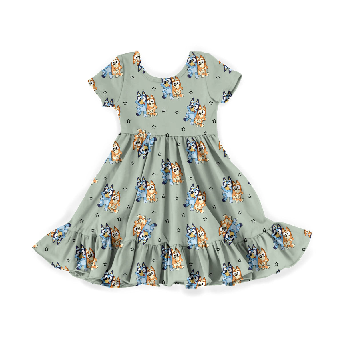Heeler Besties Youth Twirl Dress **PreOrder**