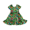 Dino Rescue Youth Twirl Dress **PreOrder**