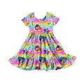 Color Me Wild Youth Twirl Dress **PreOrder**