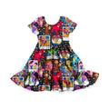 Core Memory Cartoons Youth Twirl Dress **PreOrder**