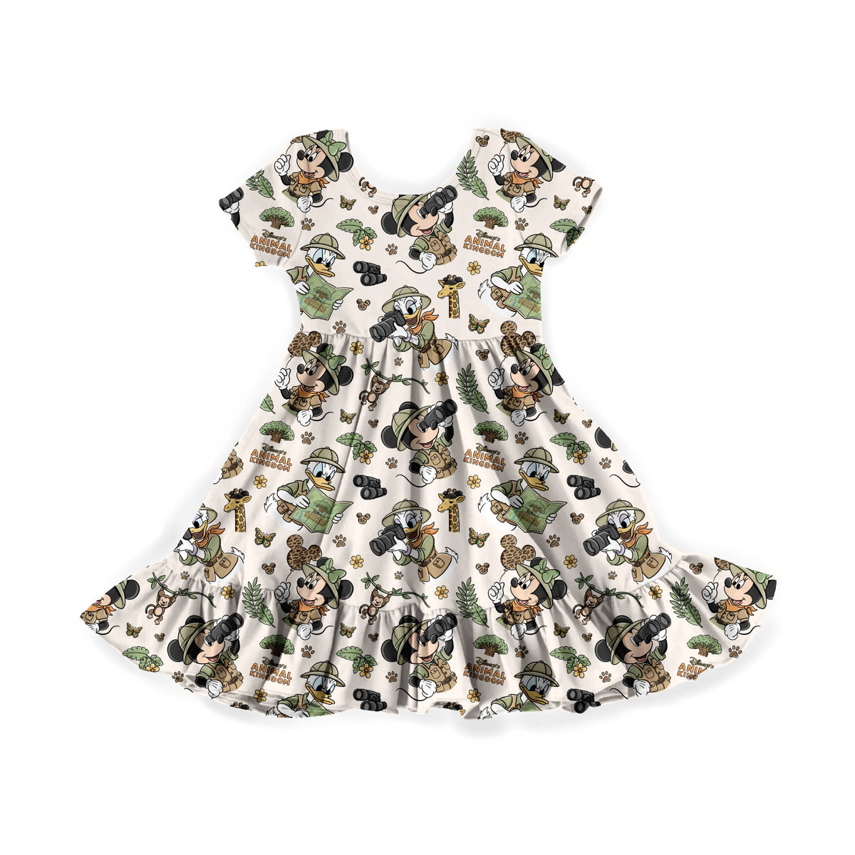 Wild About the Kingdom Youth Twirl Dress **PreOrder**