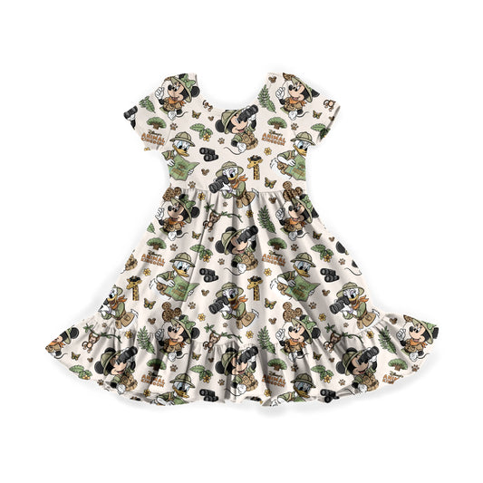 Wild About the Kingdom Youth Twirl Dress **PreOrder**