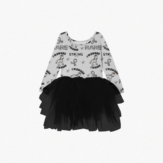 I'm Aware I'm Rare Youth Tutu Dress *RTS*
