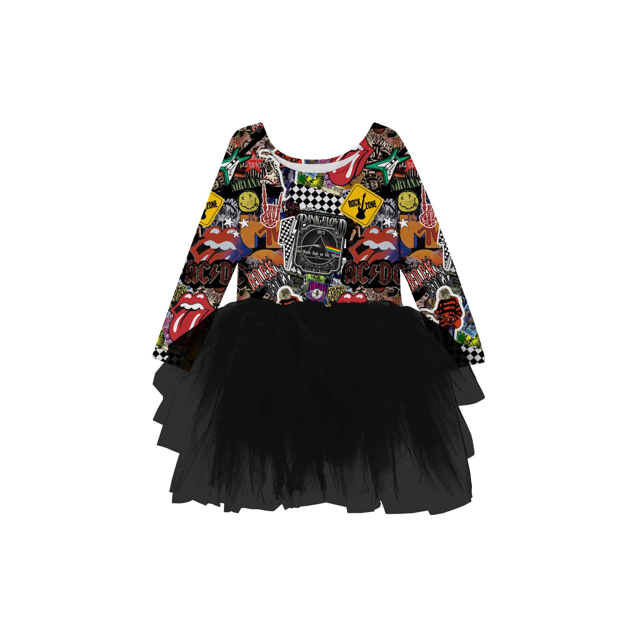 Rock Royalty Youth Tutu Dress **PreOrder**