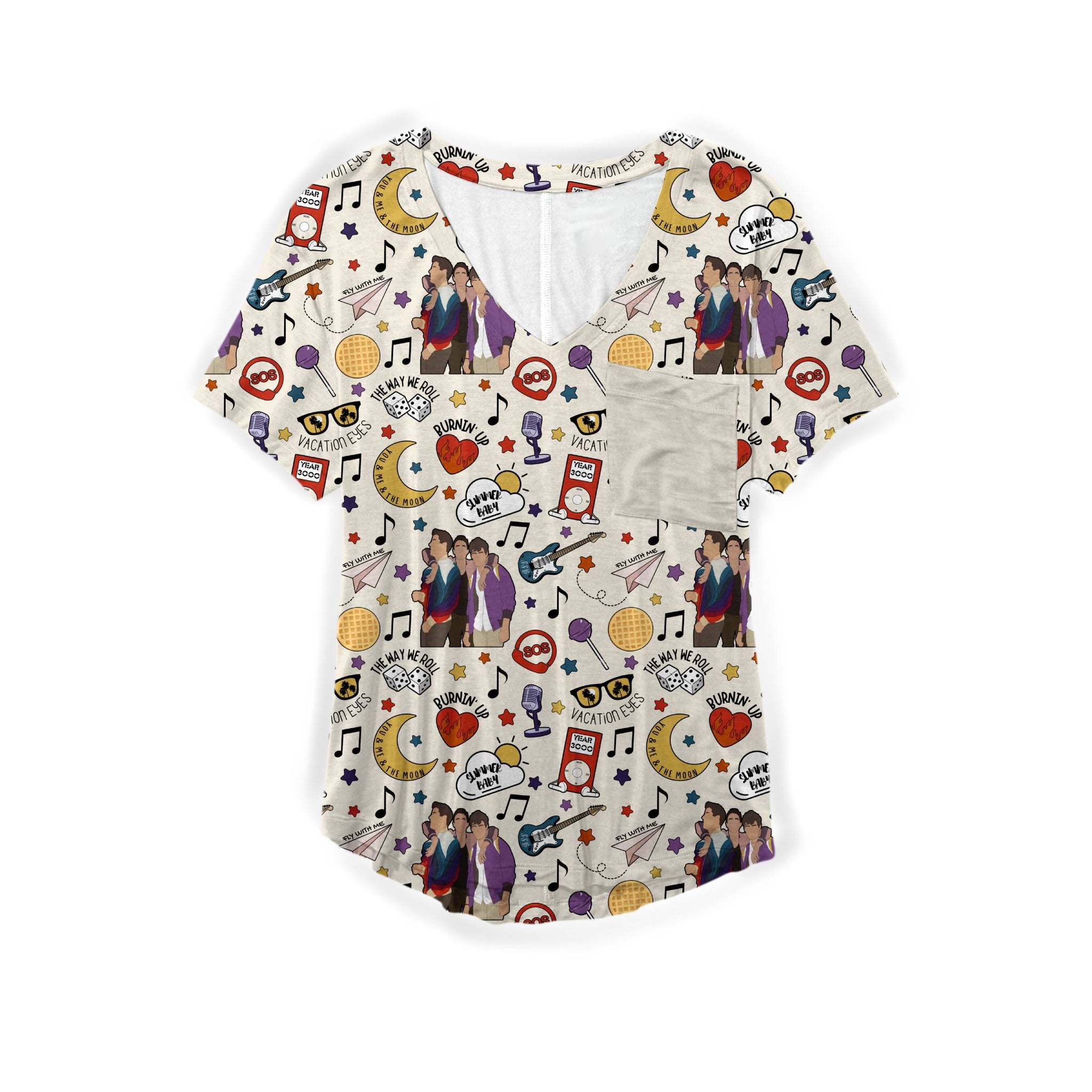 At The Waffle House Adult Women's T-shirt **PreOrder**