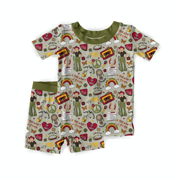 Hang Tight Honey Youth Short Set *RTS*