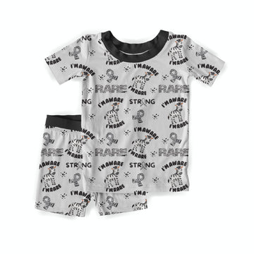 I'm Aware I’m Rare Youth Shorts Set **Preorder**