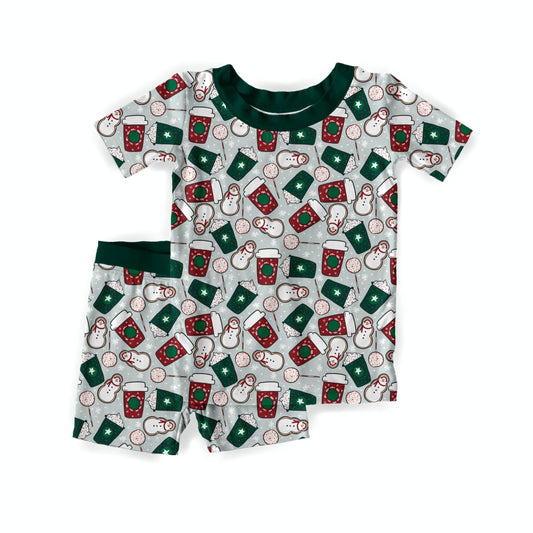 Merry & Bright Brews Youth Short Set **PreOrder**