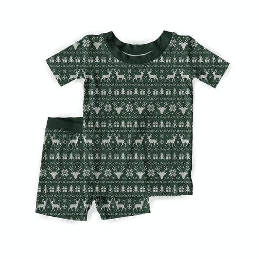 Winter Knit Wishes Youth Short Set **PreOrder**