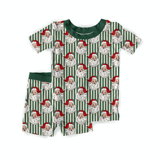 Vintage Santa Vibes Youth Short Set **PreOrder**