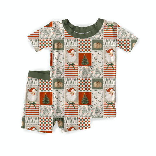 Merry Little Patchwork Youth Short Set **PreOrder**