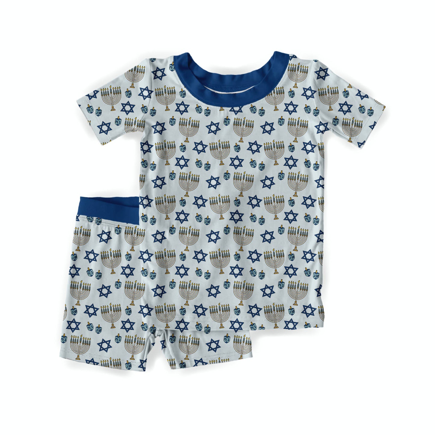 Happy Hannukah Youth Short Set **PreOrder**