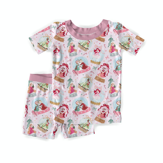 Enchanted Christmas Globes Youth Short Set **PreOrder**