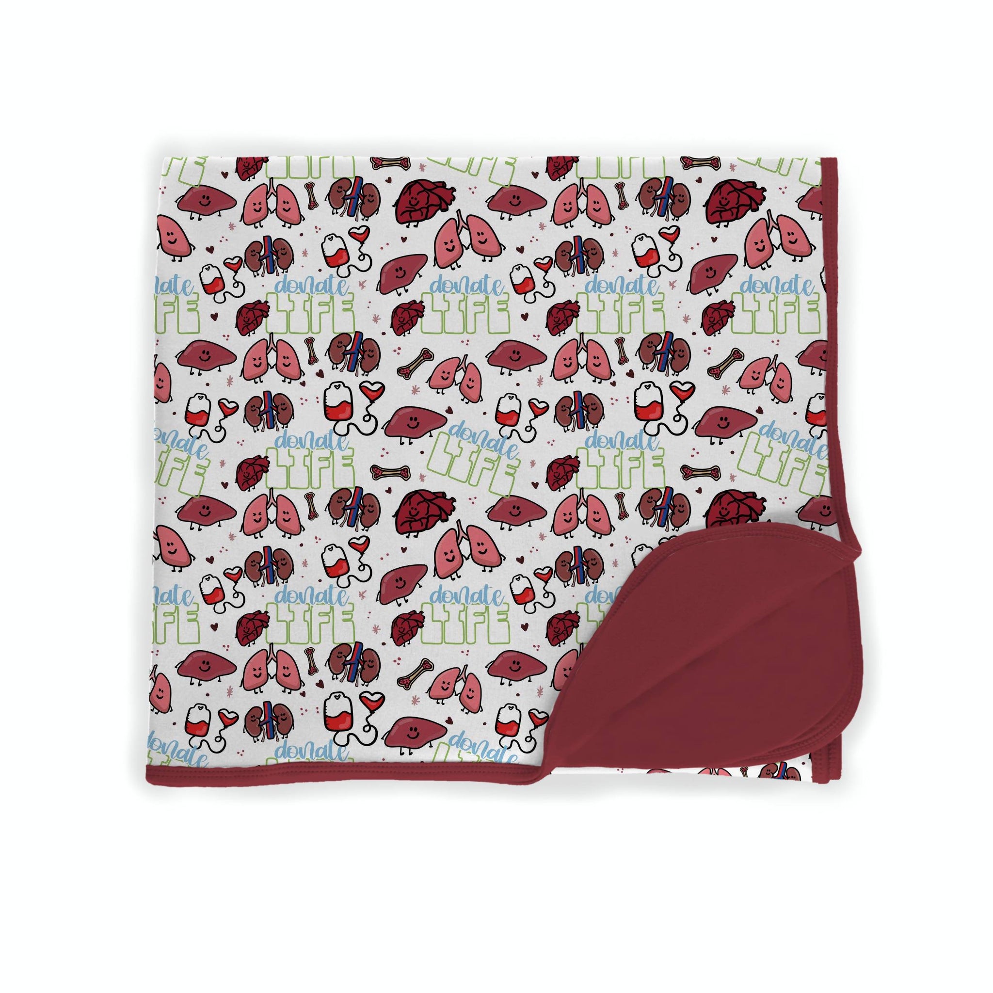 Donate Life Bamboo Blanket *RTS*