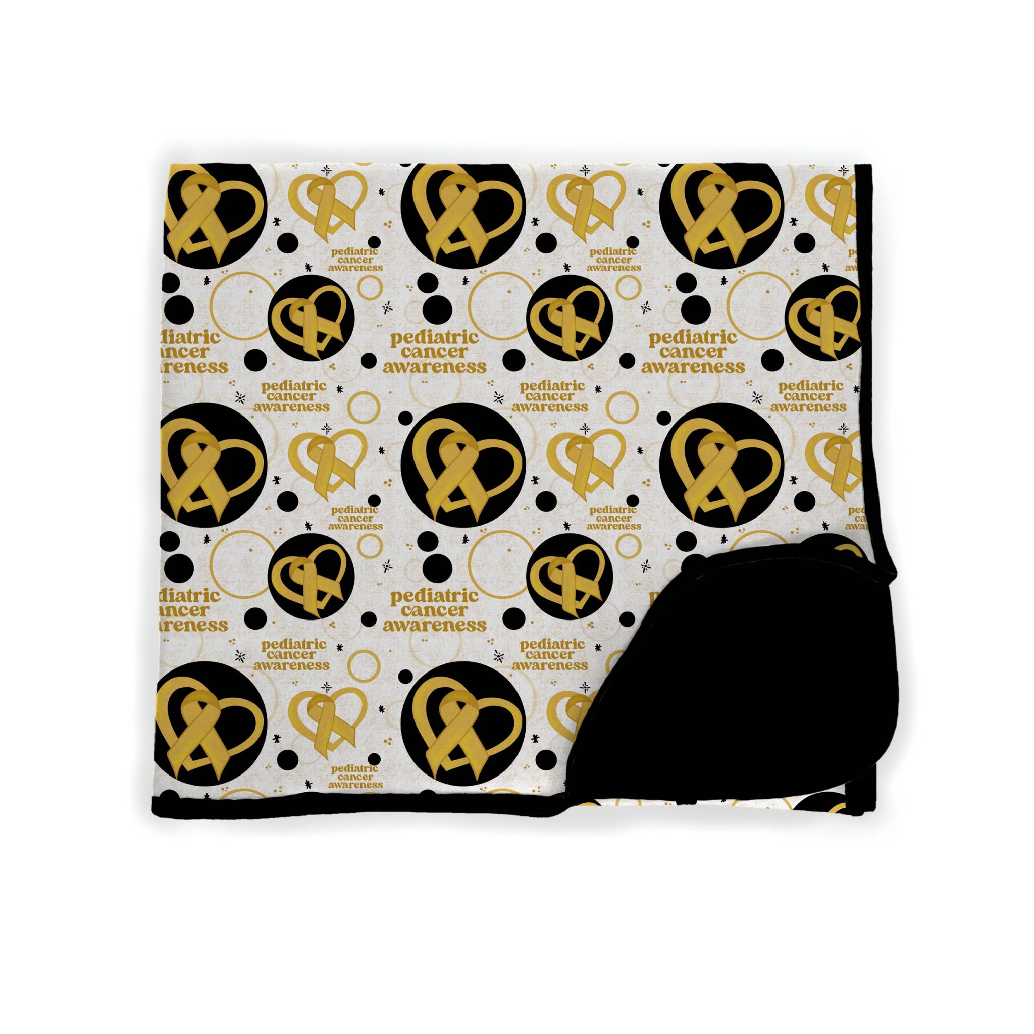 Pediatric Cancer Awareness Bamboo Blanket *RTS*