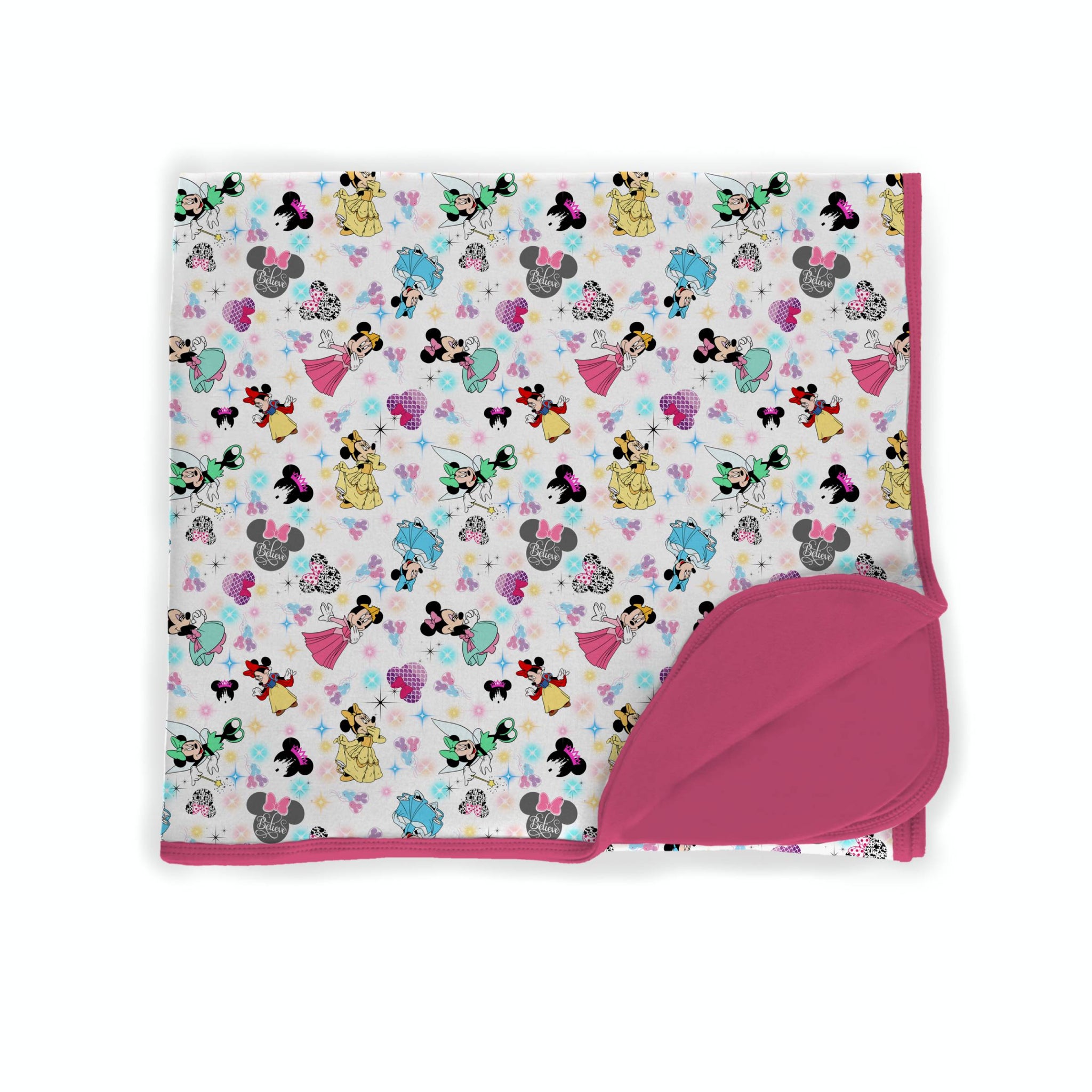 Bows and Tiaras  Bamboo Blanket **PreOrder**