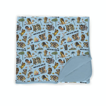Wild Things Await  Bamboo Blanket **PreOrder**