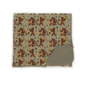 In The Heart Of The Woods  Bamboo Blanket **PreOrder**