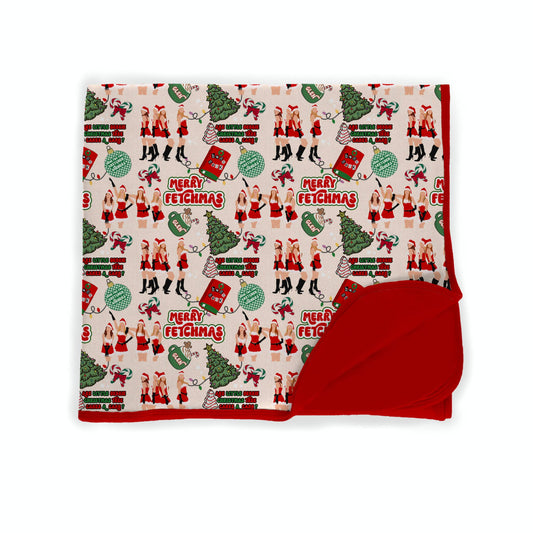 Merry Fetchmas Bamboo Blanket **PreOrder**
