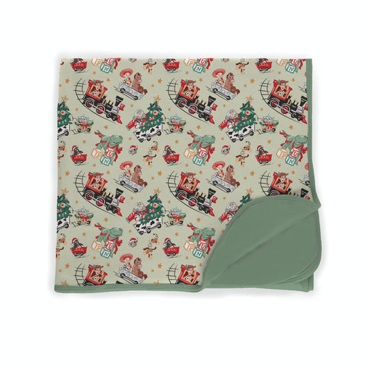 Toybox Tidings Bamboo Blanket **PreOrder**