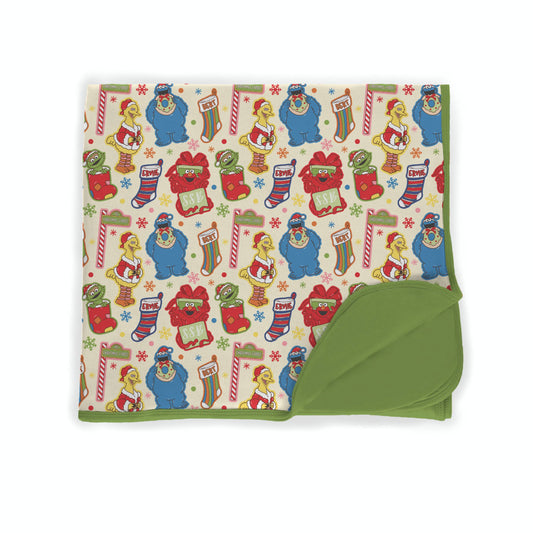 Christmas Street Bamboo Blanket **PreOrder**