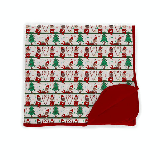 Elf on a Shelf Bamboo Blanket **PreOrder**