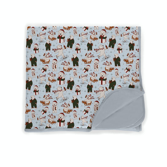 A Beary Merry Christmas Bamboo Blanket **PreOrder**