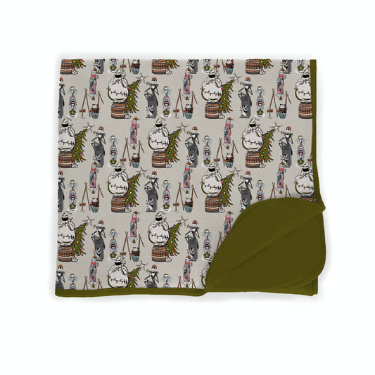 Frightfully Festive Bamboo Blanket **PreOrder**