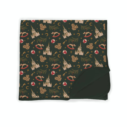 Magic & Mistletoe Bamboo Blanket **PreOrder**
